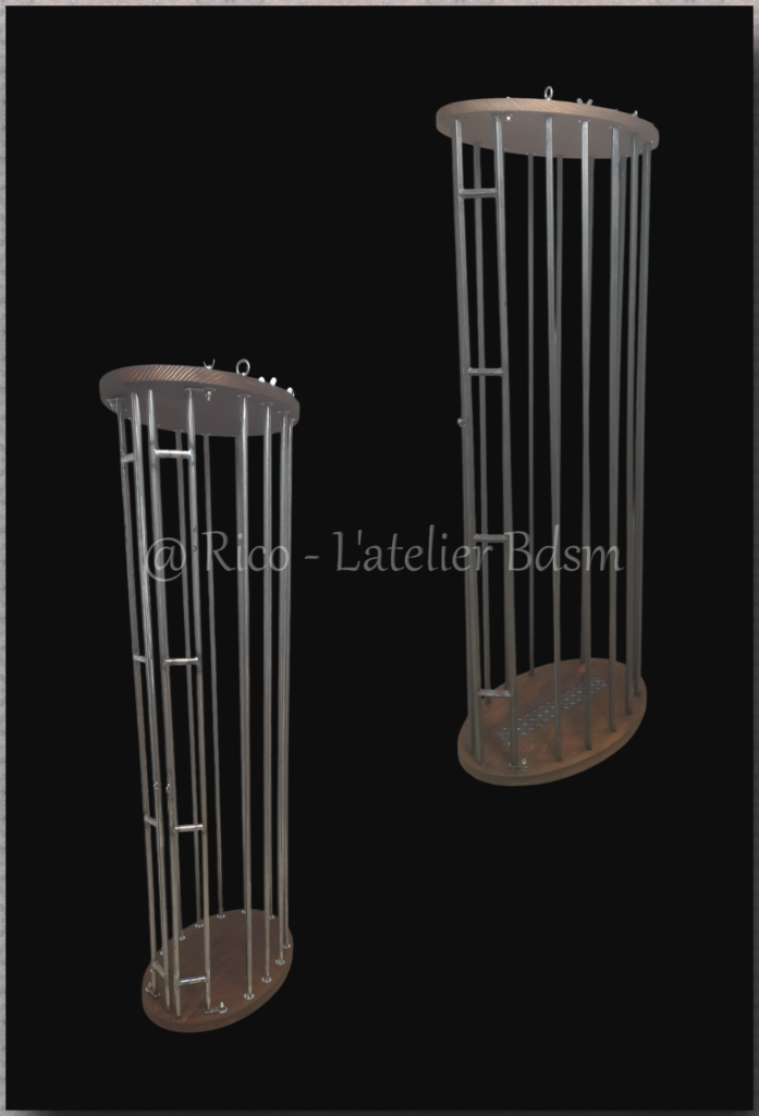 Structures de contrainte verticales en métal, conception artisanale et assemblage renforcé